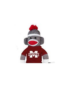 Mississippi State Sock Monkey 36in