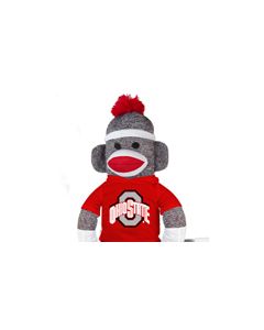 Ohio State Sock Monkey 36in