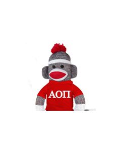Alpha Omicron Pi Sock Monkey - 40"