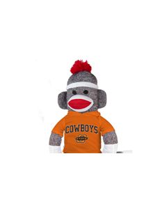 Oklahoma State Sock Monkey 36in