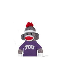 TCU Sock Monkey 36in
