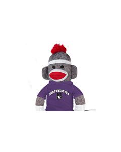 Northwestern Sock Monkey 36in