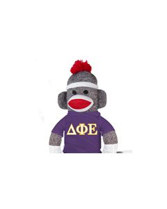 Delta Phi Epsilon Sock Monkey - 40"