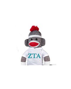 Zeta Tau Alpha Sock Monkey - 40"