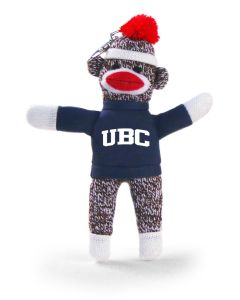 British Columbia Sock Monkey Keychain