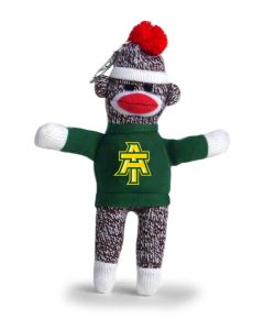 Arkansas Tech Sock Monkey Keychain