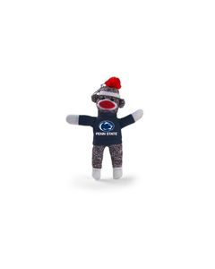 Penn State Sock Monkey Keychain