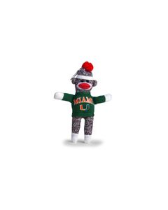Miami Sock Monkey Keychain