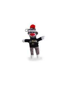Colorado Sock Monkey Keychain