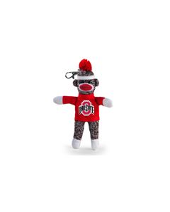 Ohio State Sock Monkey Keychain