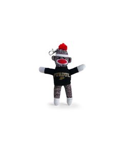 Purdue Sock Monkey Keychain