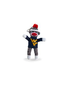 West Virginia Sock Monkey Keychain