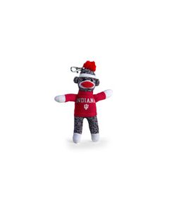 Indiana Sock Monkey Keychain