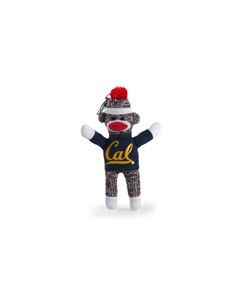 Cal Sock Monkey Keychain