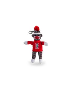 Stanford Sock Monkey Keychain