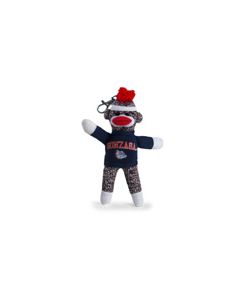 Gonzaga Sock Monkey Keychain