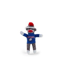 DePaul Sock Monkey Keychain