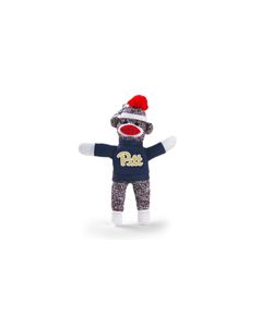 Pittsburgh Sock Monkey Keychain