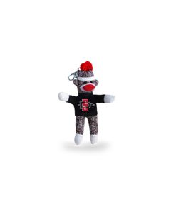San Diego State Sock Monkey Keychain