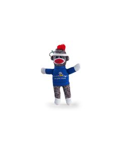 San Jose State Sock Monkey Keychain