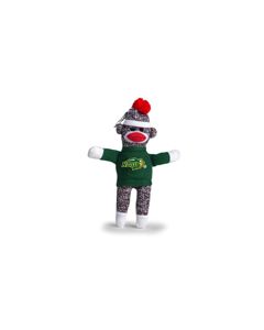 North Dakota State Sock Monkey Keychain
