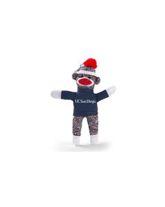 UC San Diego Sock Monkey Keychain
