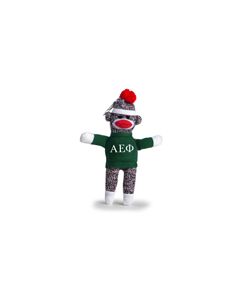 Alpha Epsilon Phi Sock Monkey Kc  (4")