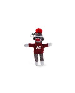 Alpha Phi Sock Monkey Kc  (4")