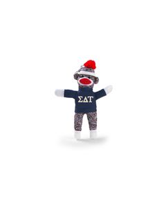 Sigma Delta Tau Sock Monkey Kc  (4")