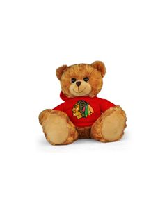 Chicago Blackhawks Hoodie Bear - 11"