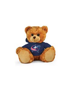Columbus Blue Jackets Hoodie Bear - 11"