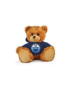 Edmonton Oilers Hoodie Bear - 11"