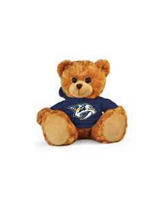 Nashville Predators Hoodie Bear - 11"