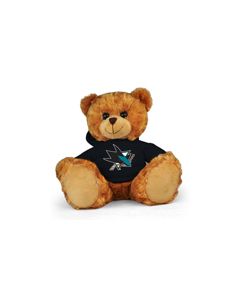 San Jose Sharks Hoodie Bear - 11"
