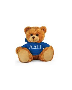 Alpha Delta Pi Hoodie Bear - 11"