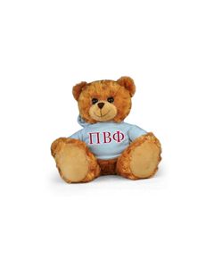 Pi Beta Phi Hoodie Bear - 11"