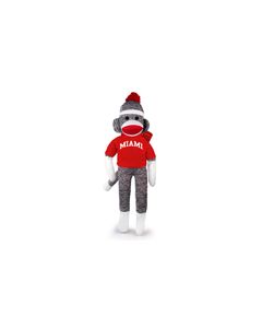 Miami of Ohio Sock Monkey 20in