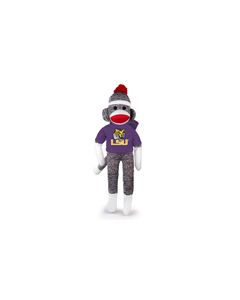 LSU Sock Monkey 20in
