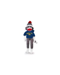 Georgia Tech Sock Monkey 20in