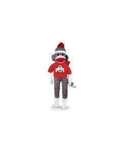 Ohio State Sock Monkey 20in