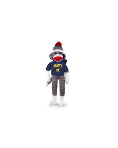 Naval Academy Sock Monkey 20in