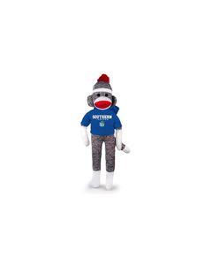 Southern University Sock Monkey 20in