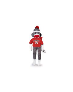 Rutgers Sock Monkey 20in