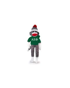 Alpha Epsilon Phi Sock Monkey - 20"
