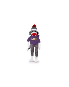 Delta Phi Epsilon Sock Monkey - 20"
