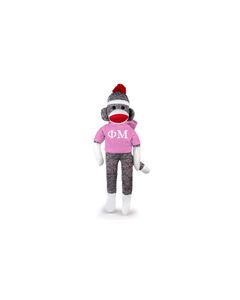 Phi Mu Sock Monkey - 20"