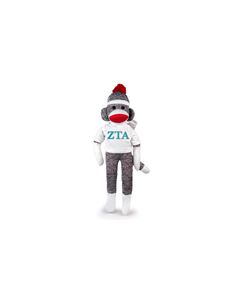 Zeta Tau Alpha Sock Monkey - 20"