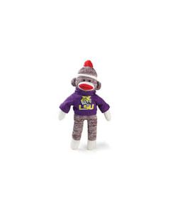 LSU Sock Monkey  8in
