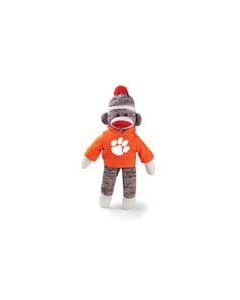 Clemson Sock Monkey  8in