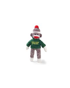 William and Mary Sock Monkey  8in